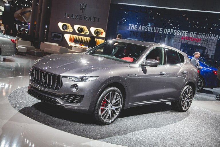 Maserati is secretly developing a twin-turbo V8 Levante, possibly to duke it with the Porsche Cayenne Turbo S